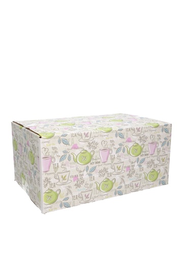 [1910096] Geschenkdozen It's Tea Time 31x20x14cm 30stuks