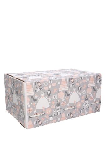 [1910102] Geschenkdozen Trouwerij 31x20x14cm 30stuks