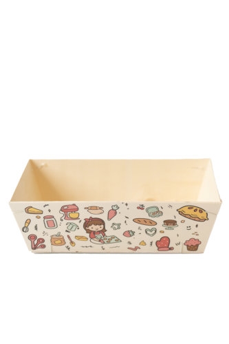 [183013] Houten Korf Bedrukt Bakken Maar Versie 3 29x19x9cm 25stuks