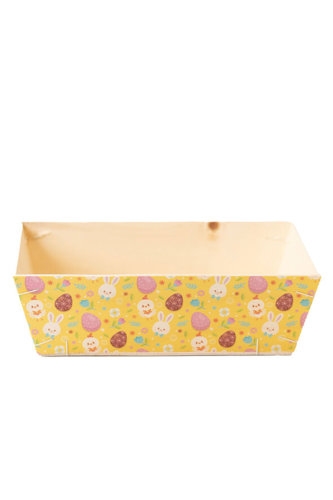 [183049] Houten Korf Bedrukt Paas Versie 3 29x19x9cm 25stuks