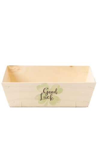 [183057] Houten Korf Bedrukt Succes Versie 2 29x19x9cm 25stuks