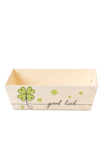 [183058] Houten Korf Bedrukt Succes Versie 3 29x19x9cm 25stuks