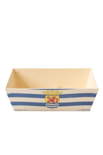 [183074] Houten Korf Bedrukt Zeeland Versie 5 29x19x9cm 25stuks