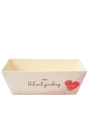 [183087] Houten Korf Bedrukt Valentijn Versie 5 34x25x11cm 25stuks