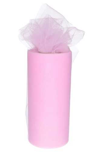 [K1410004] Tule Lint Licht Roze 200mm x 50meter