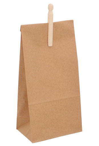 [K1071014] Blokbodemzakken Kraft XL 15x10x32cm 500stuks