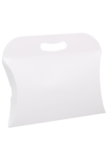 [K1270389] Gondeldoos Met Handgreep Wit 24x19x4cm 250gr 25stuks OP IS OP