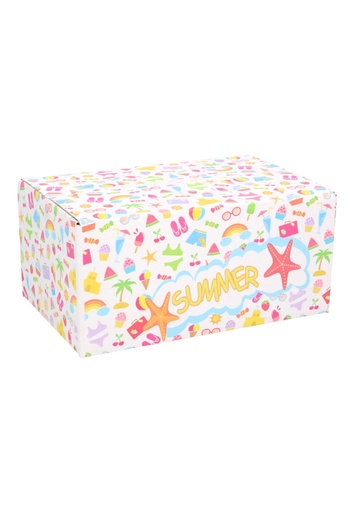 [1910144] Geschenkdozen Summer Sea Star 31x20x14cm 30stuks