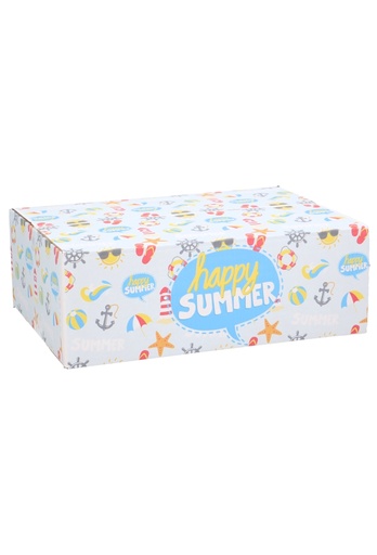 [1910145] Geschenkdozen Happy Summer 39x29x13cm 15stuks