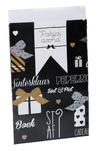 [K1220143] Sintzakjes Pakjes Avond 21x30cm 100stuks