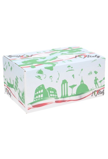 [1910150] Geschenkdozen I Love Italy 31x20x14cm 30stuks