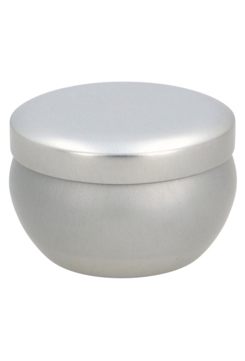 [K1150530] Blikken Blanco Rond Curved 7.8x4.5cm 1 stuk