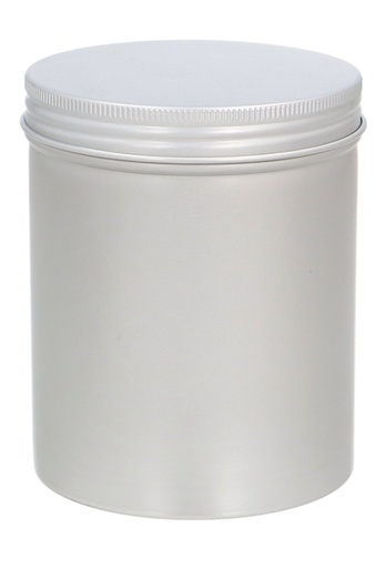 [K1150522] Blikken Aluminium & Schroefdeksel Rond r9.2x11.4cm 1 stuk