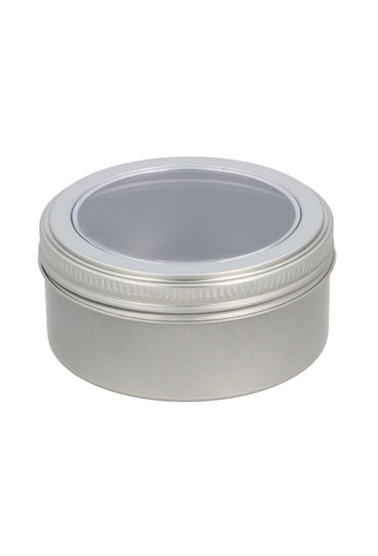 [K1150516] Blikken Blanco Rond & Venster 8.3x3.8cm 1 stuk