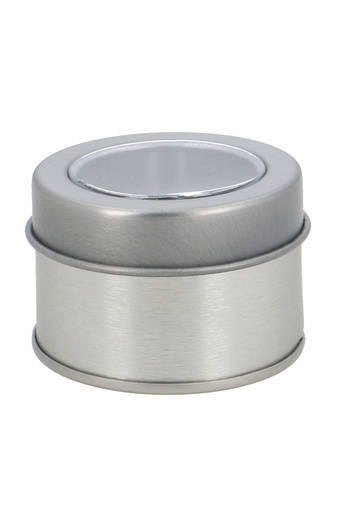 [K1150517] Blikken Blanco Rond & Venster 5x3.2cm 1 stuk