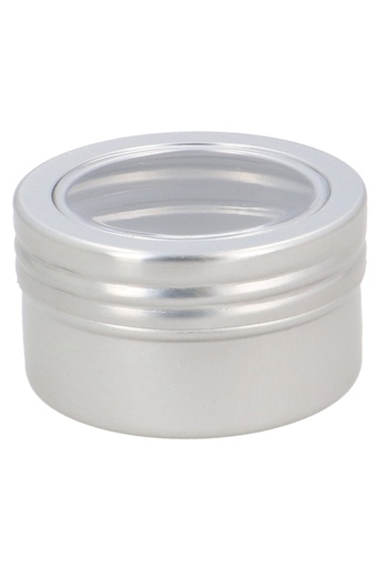 [K1150518] Blikken Blanco Rond & Venster 4.6x2.7cm 1 stuk