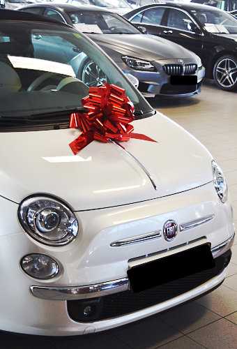 [K1290071] Autostrikken Groot Padova Metallic Rood d35+17cm Hoogte 22cm.