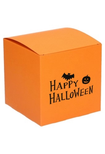 [K1271511-HW] Kadodoosjes Happy Halloween Oranje 10x10x10cm 25stuks