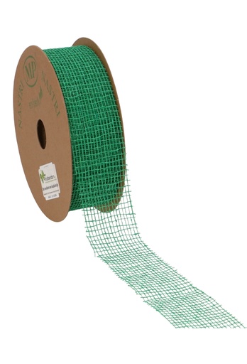 [K1391306] Cadeaulint Katoen Weblint Atlas Groen 45mm x 20meter
