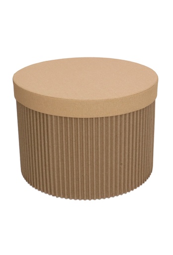 [K1272161] Geschenkdozen The Prestige Rib Box Kraft 25x17.5cm 1stuks