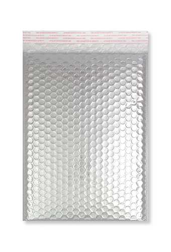 [1490578] Luchtkussenenvelop Wenen Metallic Zilver 39x50cm 45stuks