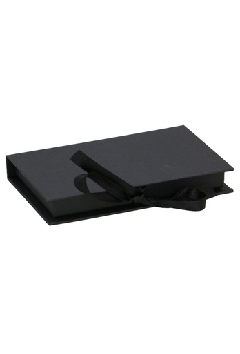 [K1272165] Luxe Klepdoos & Lint 1200 gram Zwart Mat 7x12x1cm & Inlay 25stuks