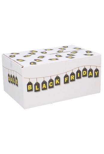[1910165] Geschenkdozen Black Friday & Sale 31x20x14cm 30stuks