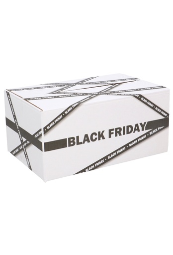 [1910164] Geschenkdozen Black Friday 31x20x14cm 30stuks