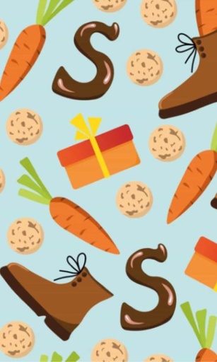 [K1470062] Kadopapier Consumentenrollen Sint Kapoentje 70cm x 2meter 1stuks