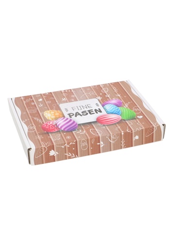 [1920017] Brievenbusdoos Fijne Pasen A5 22x16x2.8cm 10stuks