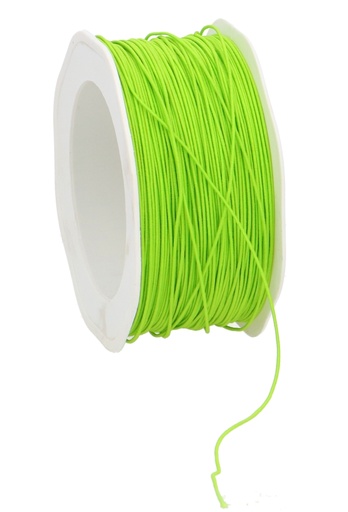 [K1400006] Luxe Decoratiedraad Garen Met IJzerdraad Lime Groen 1mmx100mtr