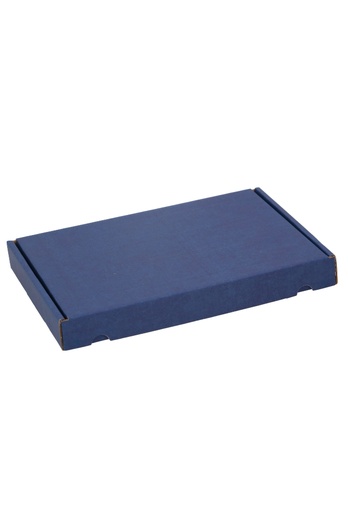 [K1490561] Brievenbusdoos Met Klep Pinto Kraft Donker Blauw A5 23x16x2.6cm 25st