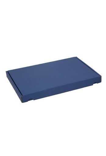 [K1490553] Brievenbusdoos Met Klep Pinto Kraft Donker Blauw A4 31x22x2.6cm 25st