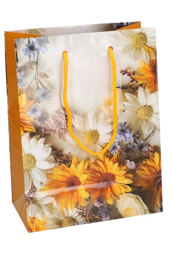 [K1110841] Kadotasjes Bloem Gerbera Medium 18x10x23cm 12stuks